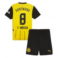 Borussia Dortmund Felix Nmecha #8 Koti Peliasu Lasten 2024-25 Lyhythihainen (+ Lyhyet housut)